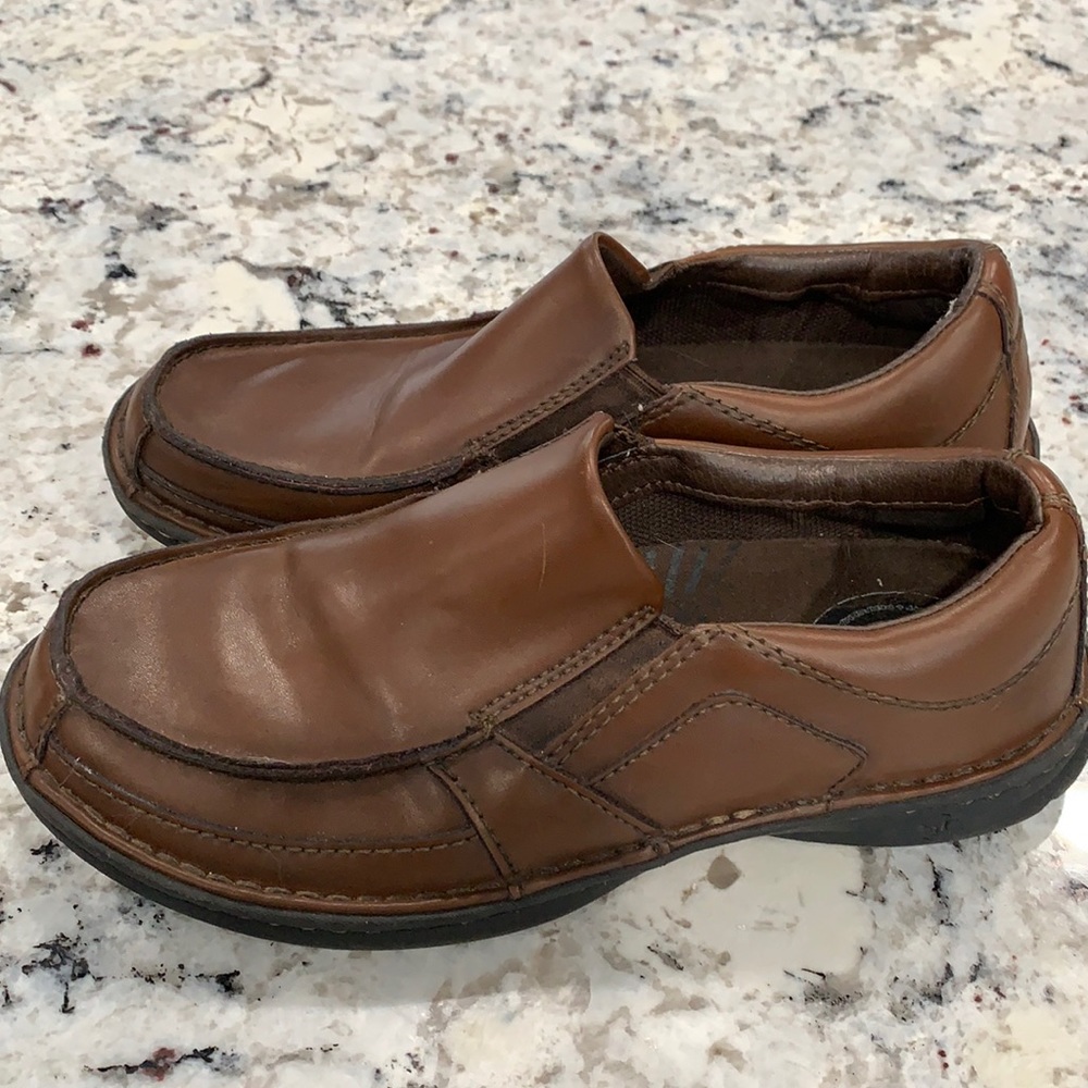 Streetcars -Carrera Men’s 10.5M Brown Leather Slip On Loafer